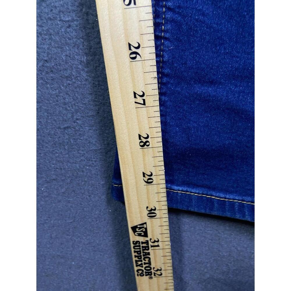 Wax Jean Cozy Up Knit Denim 90014XL Stretch Skinny Blue Jeans Size 20 Design USA - Picture 5 of 11